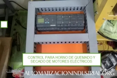 CONTROL DEHORNO PARA QUEMADO Y SECADO DE MOTORES ELÉCTRICOS